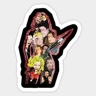 Buffy Villains Sticker